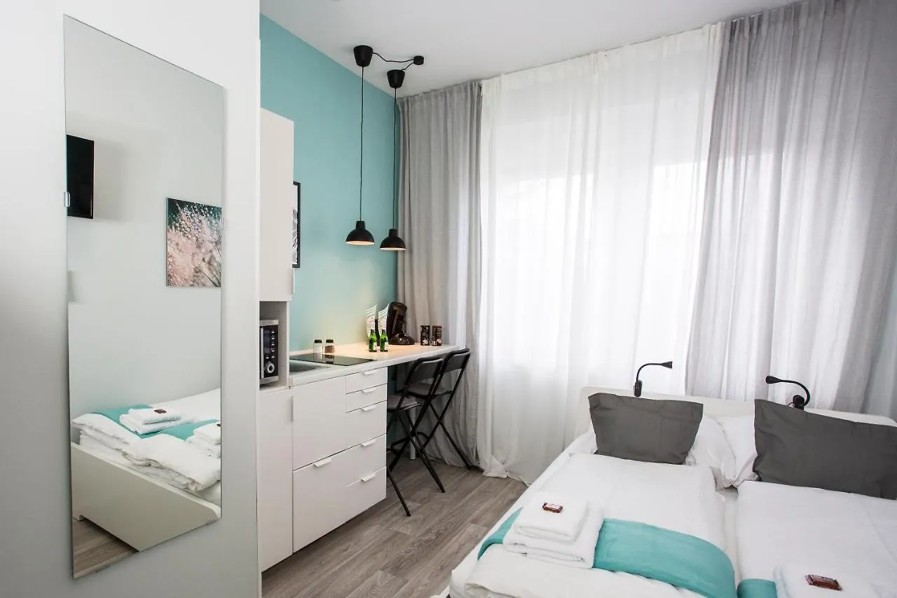 Ubytování v soukromí Studio Apartments Nahe Messe Norimberk